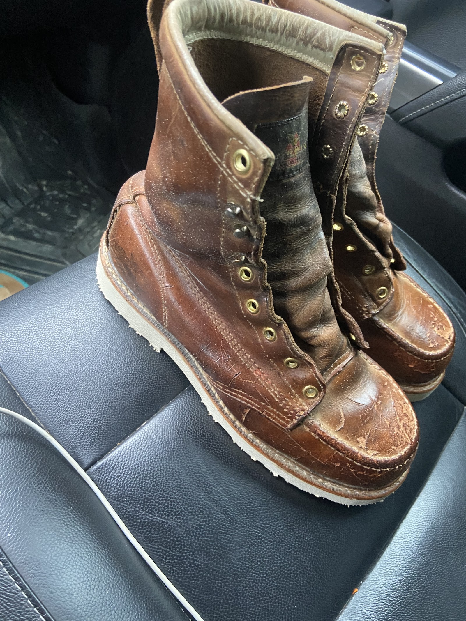 Inside Deer Park Boot and Shoe Repair